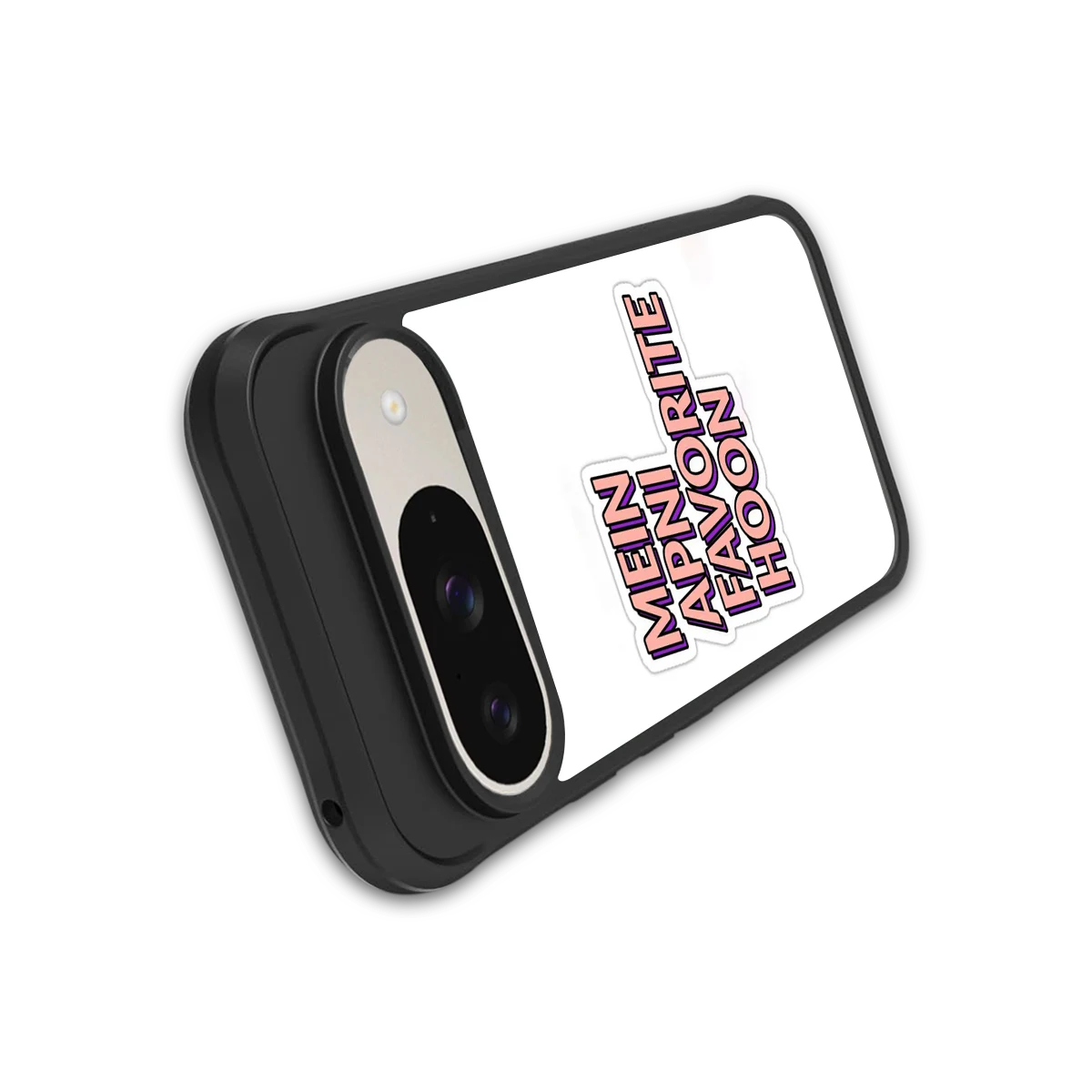 Mein Apni Fevorite Hoon stylish phone case for google pixel 9 | glossy glass and slim fit