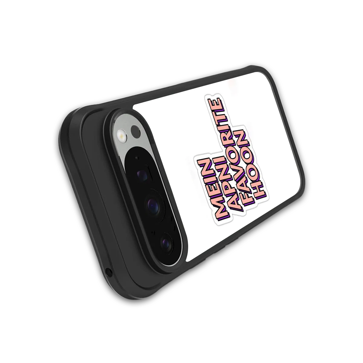 Mein Apni Fevorite Hoon stylish phone case for google pixel 9 pro | glossy glass and slim fit