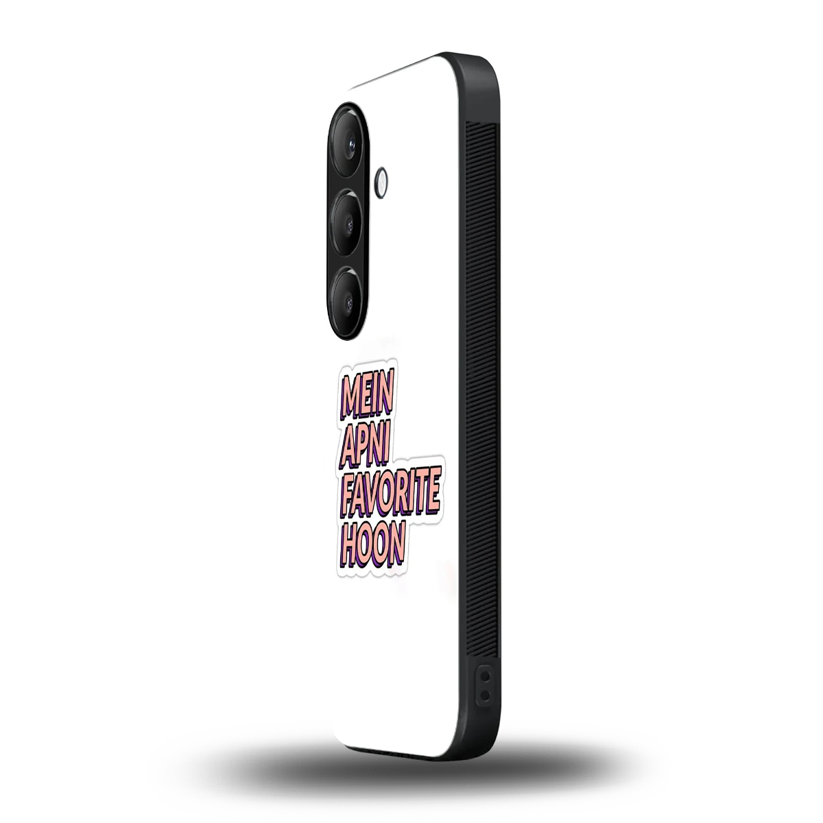 Mein Apni Fevorite Hoon samsung galaxy s24 mobile cover | shockproof glass phone case