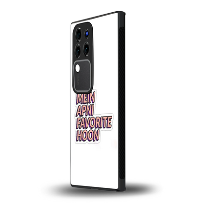 Mein Apni Fevorite Hoonvivo v30 pro mobile cover | shockproof glass phone case