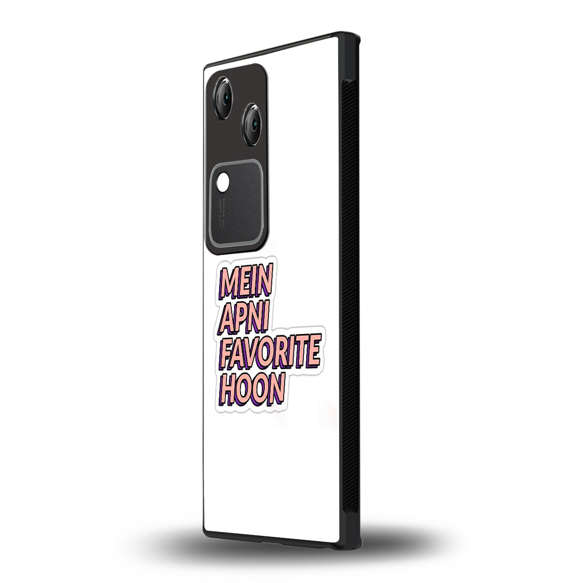 Mein Apni Fevorite Hoon vivo v30 mobile cover | shockproof glass phone case