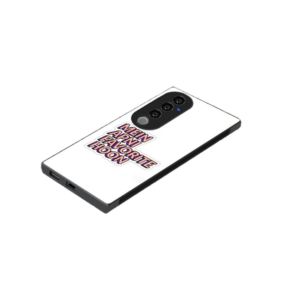 Mein Apni Fevorite Hoon stylish phone case for vivo v40 pro | glossy glass and slim fit