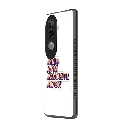Mein Apni Fevorite Hoon vivo v40e mobile cover | shockproof glass phone case