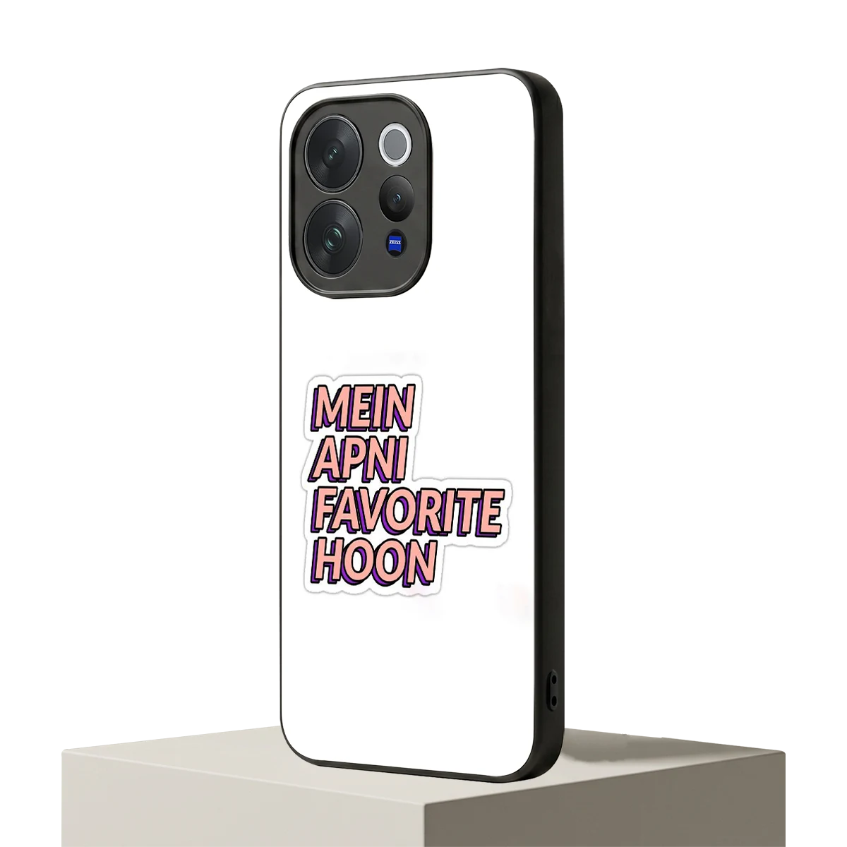 Mein Apni Fevorite Hoon vivo v70 elite mobile cover | shockproof glass phone case