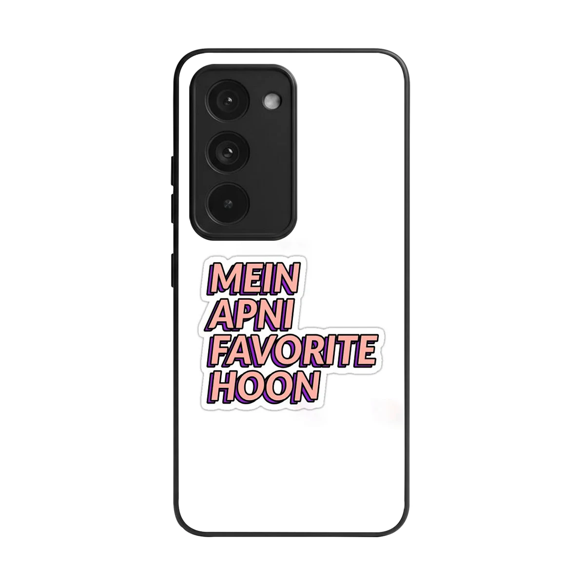 Mein Apni Fevorite Hoon back phone cover | glass case for redmi 15 5g