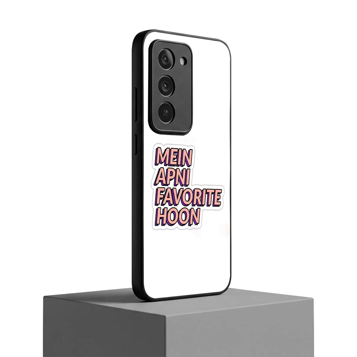 Mein Apni Fevorite Hoon redmi 15 5g mobile cover | shockproof glass phone case