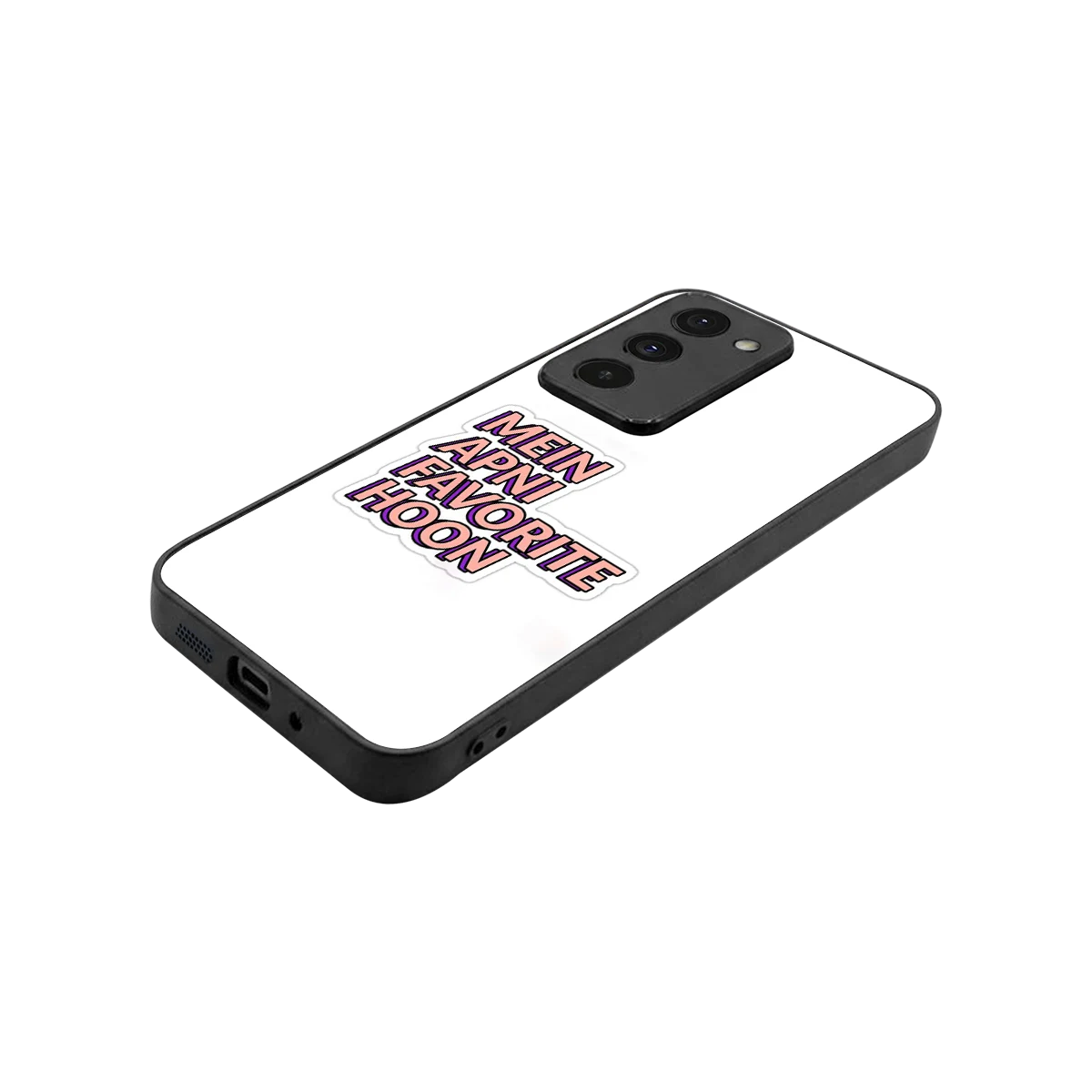 Mein Apni Fevorite Hoon stylish phone case for redmi 15 5g | glossy glass and slim fit