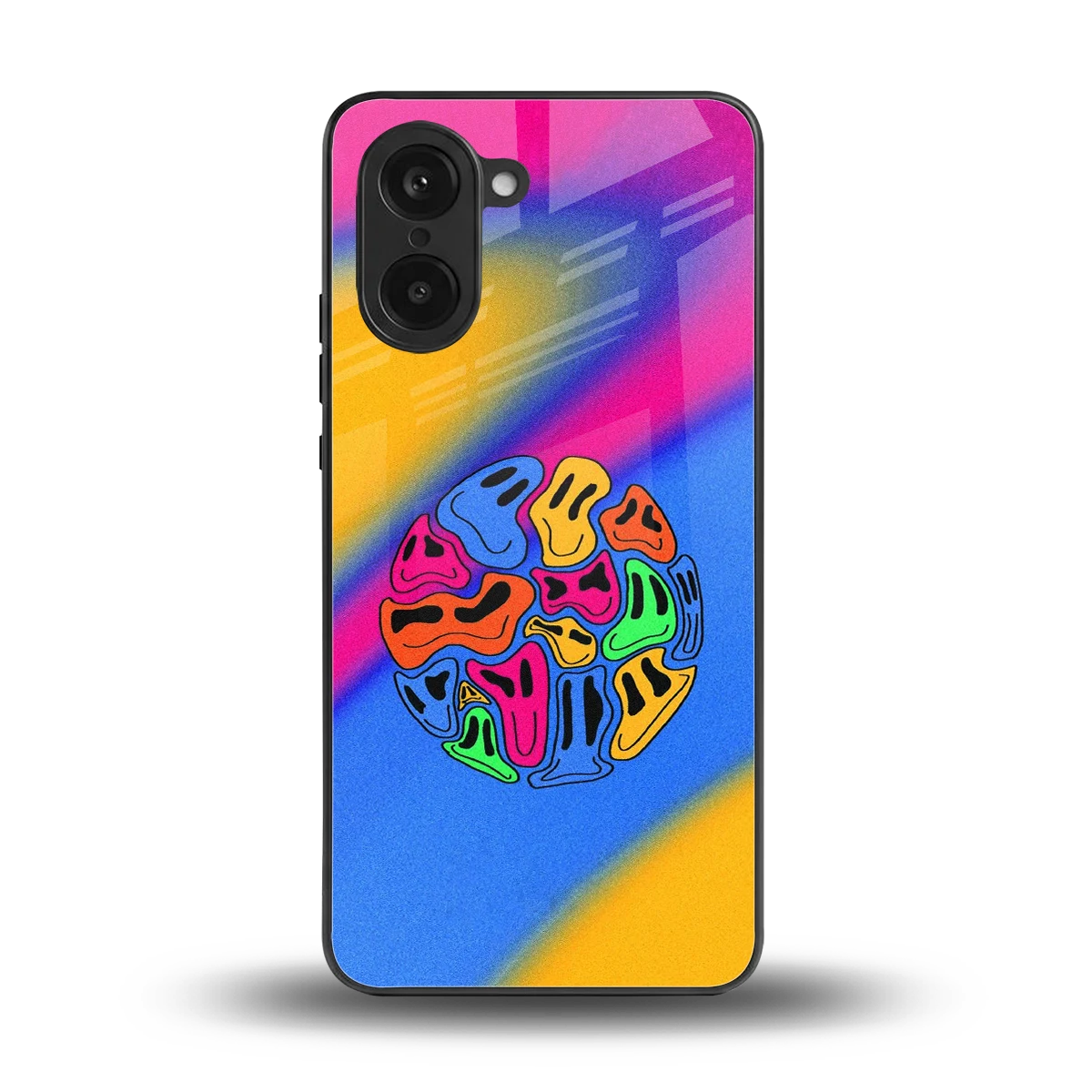 Melted Joy back phone cover | glass case for oneplus nord ce5 5g