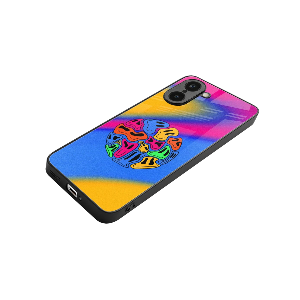 Melted Joy stylish phone case for oneplus nord ce5 5g | glossy glass and slim fit