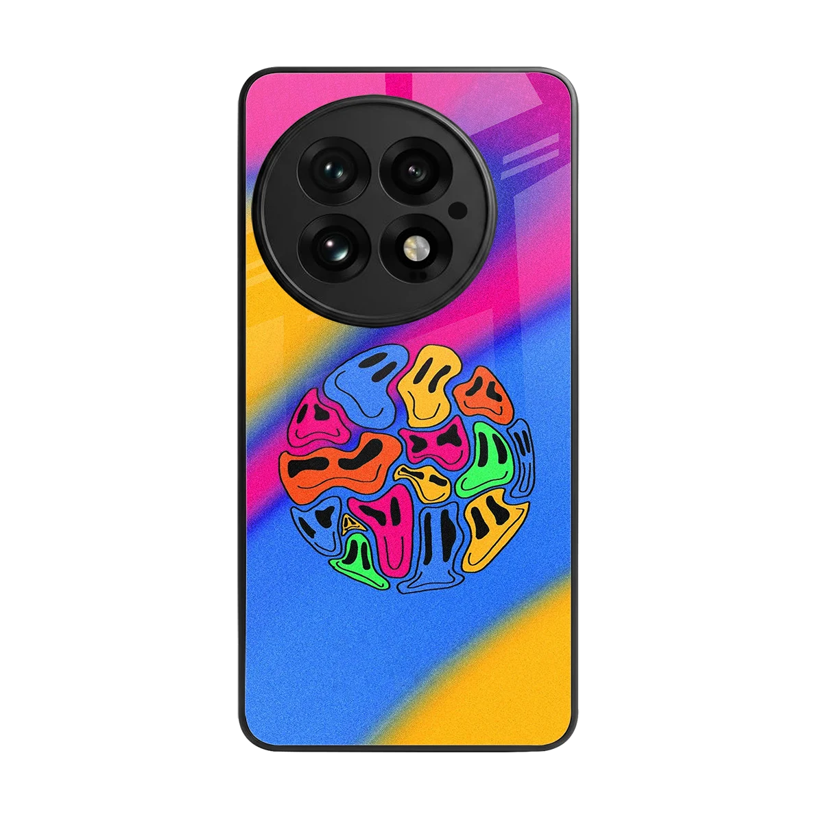 Melted Joy back phone cover | glass case for oneplus 13