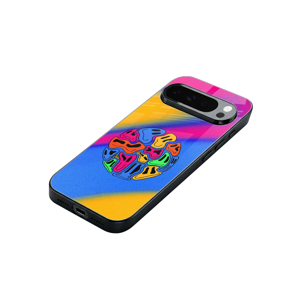 Melted Joy stylish phone case for google pixel 10 pro xl | glossy glass and slim fit