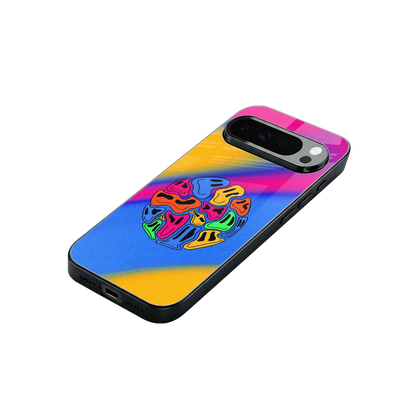 Melted Joy stylish phone case for google pixel 10 pro xl | glossy glass and slim fit