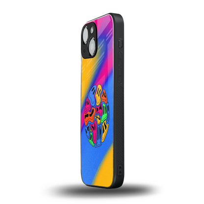 Melted Joy iphone 13 mini mobile cover | shockproof glass phone case