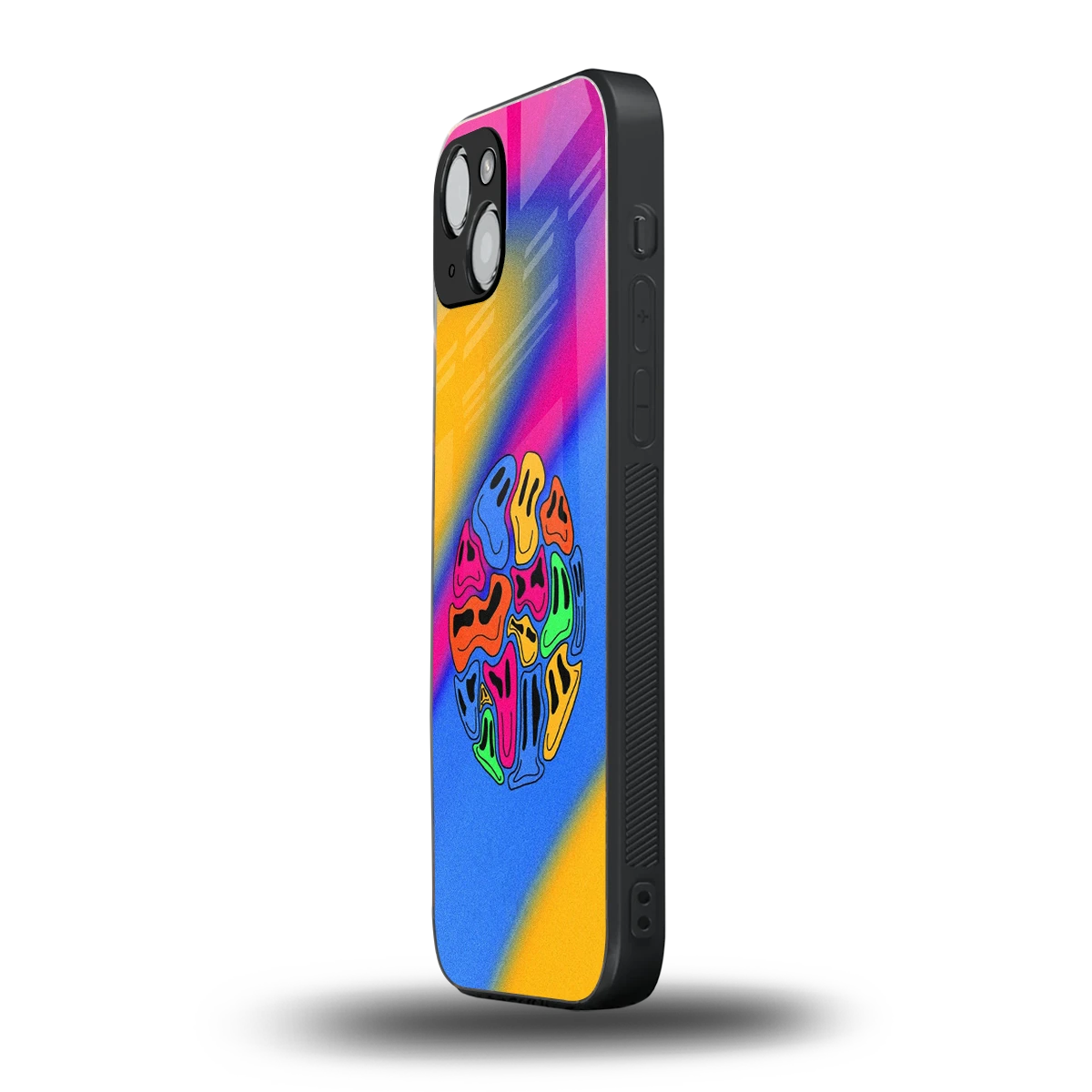Melted Joy iphone 14 plus mobile cover | shockproof glass phone case