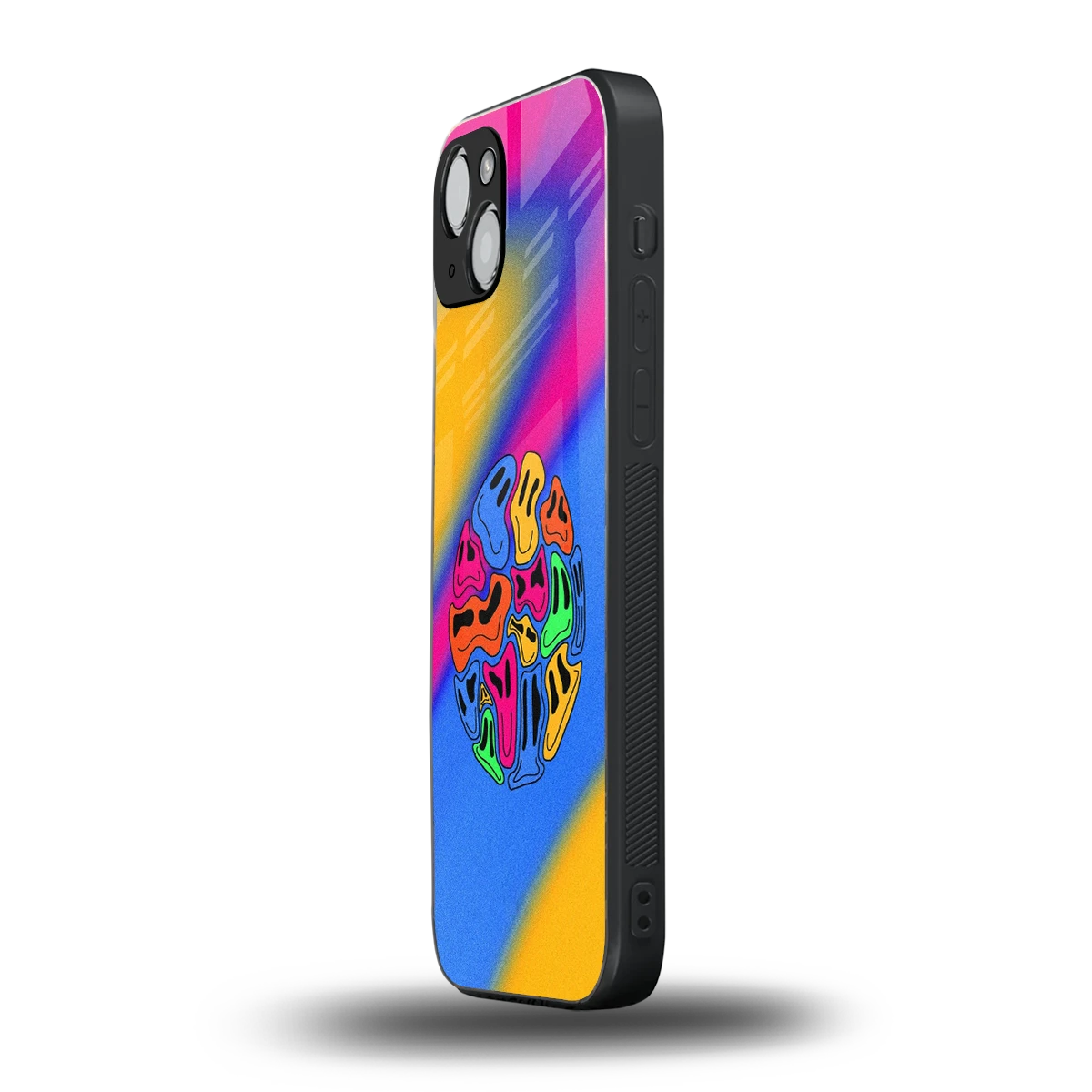 Melted Joy iphone 15 mobile cover | shockproof glass phone case