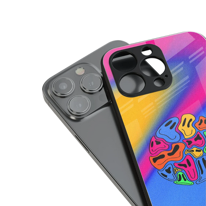 Melted Joy stylish phone case for iphone 12 mini | glossy glass and slim fit