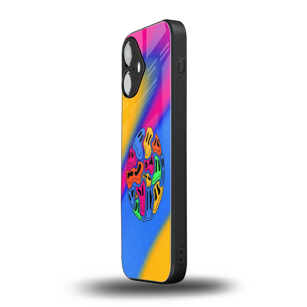 Melted Joy iPhone 16 mobile cover | shockproof glass phone case