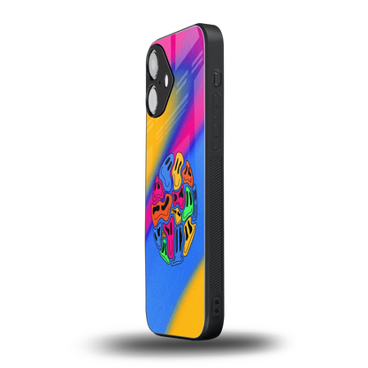 Melted Joy iPhone 16 mobile cover | shockproof glass phone case