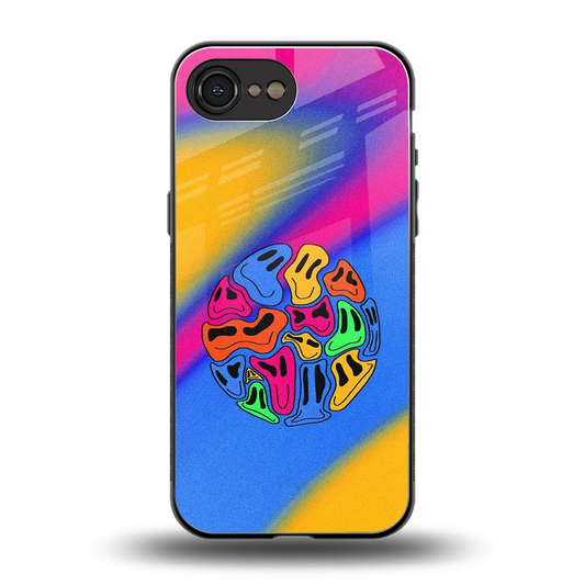 Melted Joy back phone cover | glass case for iphone 17e