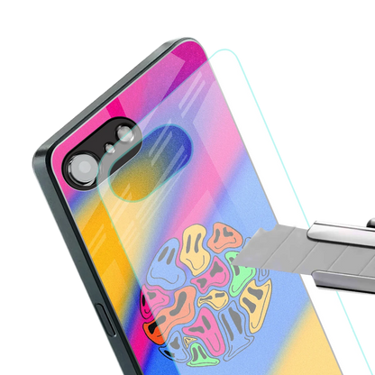 Melted Joy stylish phone case for iphone 17e | glossy glass and slim fit