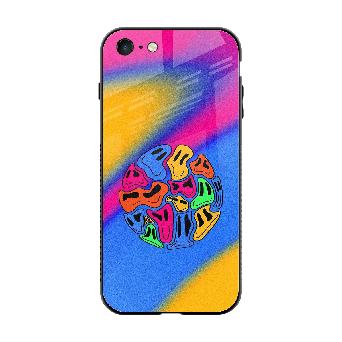 Melted Joy back phone cover | glass case for iphone 7