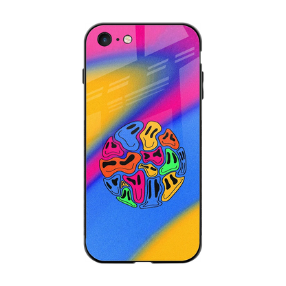 Melted Joy back phone cover | glass case for iphone 7