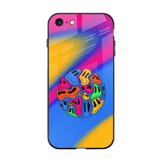 Melted Joy back phone cover | glass case for iphone 7