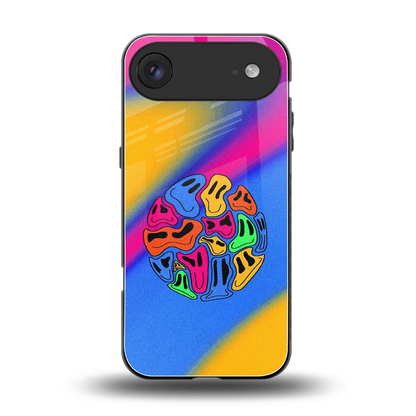 Melted Joy back phone cover | glass case for iphone air