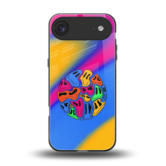 Melted Joy back phone cover | glass case for iphone air
