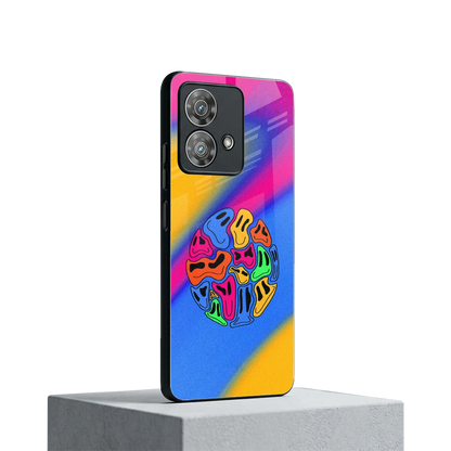 Melted Joy motorola edge 40 neo 5g mobile cover | shockproof glass phone case