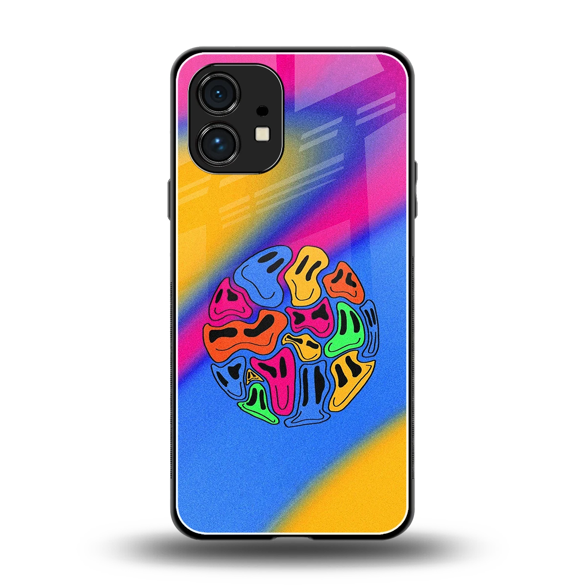 Melted Joy back phone cover | glass case for nothing phone 1