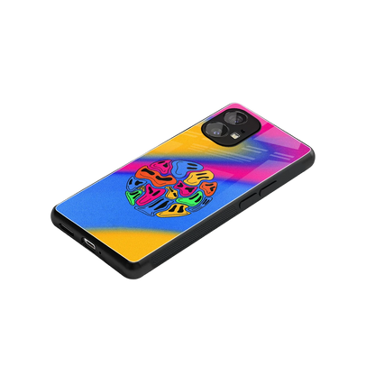 Melted Joy stylish phone case for nothing phone 1 | glossy glass and slim fit