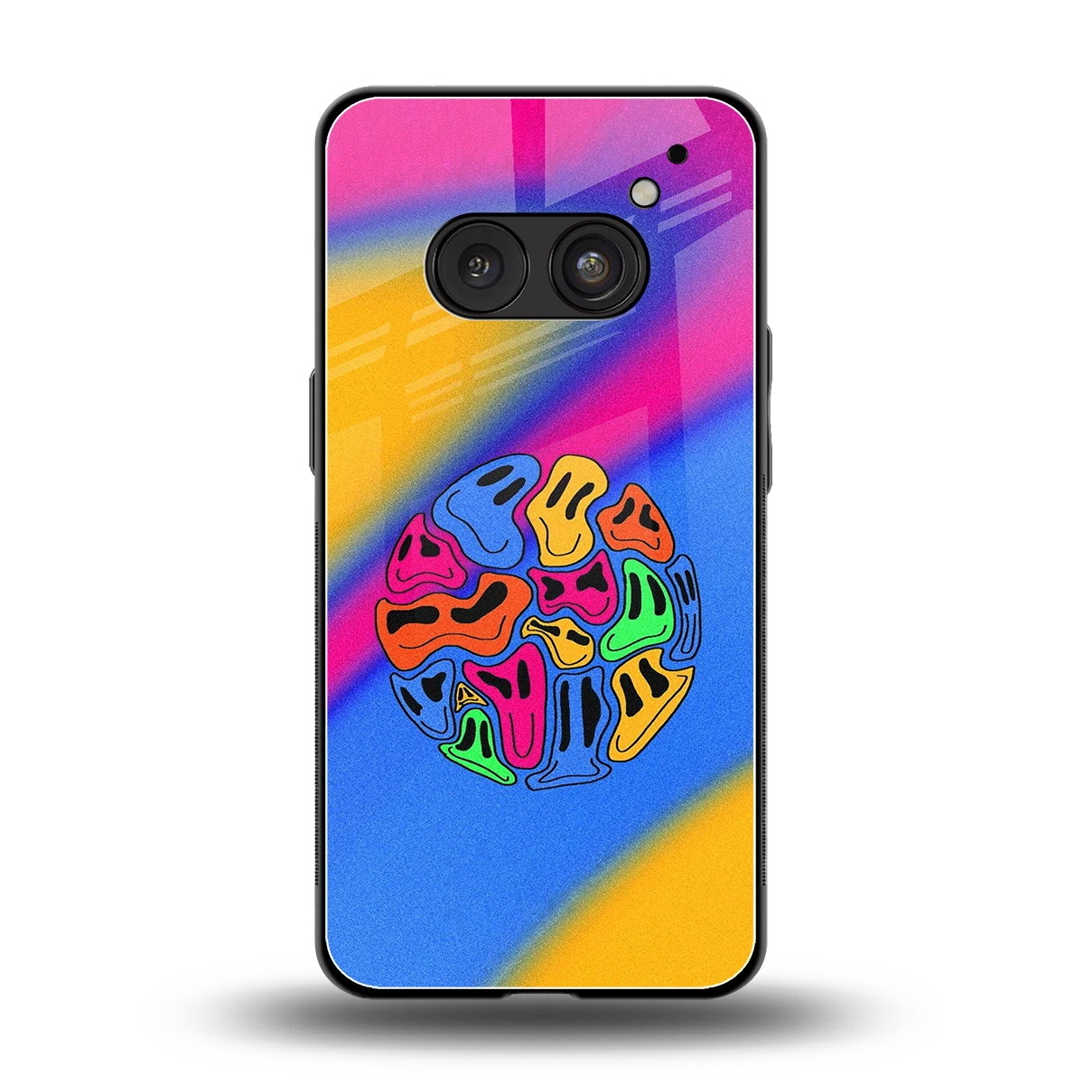 Melted Joy back phone cover | glass case for nothing phone 2a