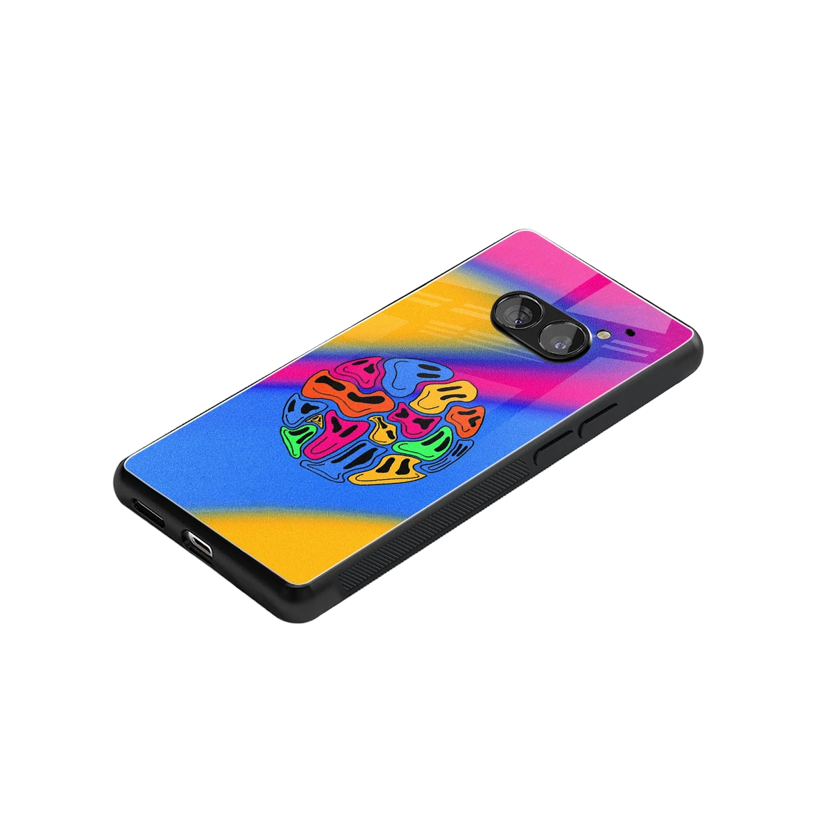 Melted Joy stylish phone case for nothing phone 2a plus | glossy glass and slim fit