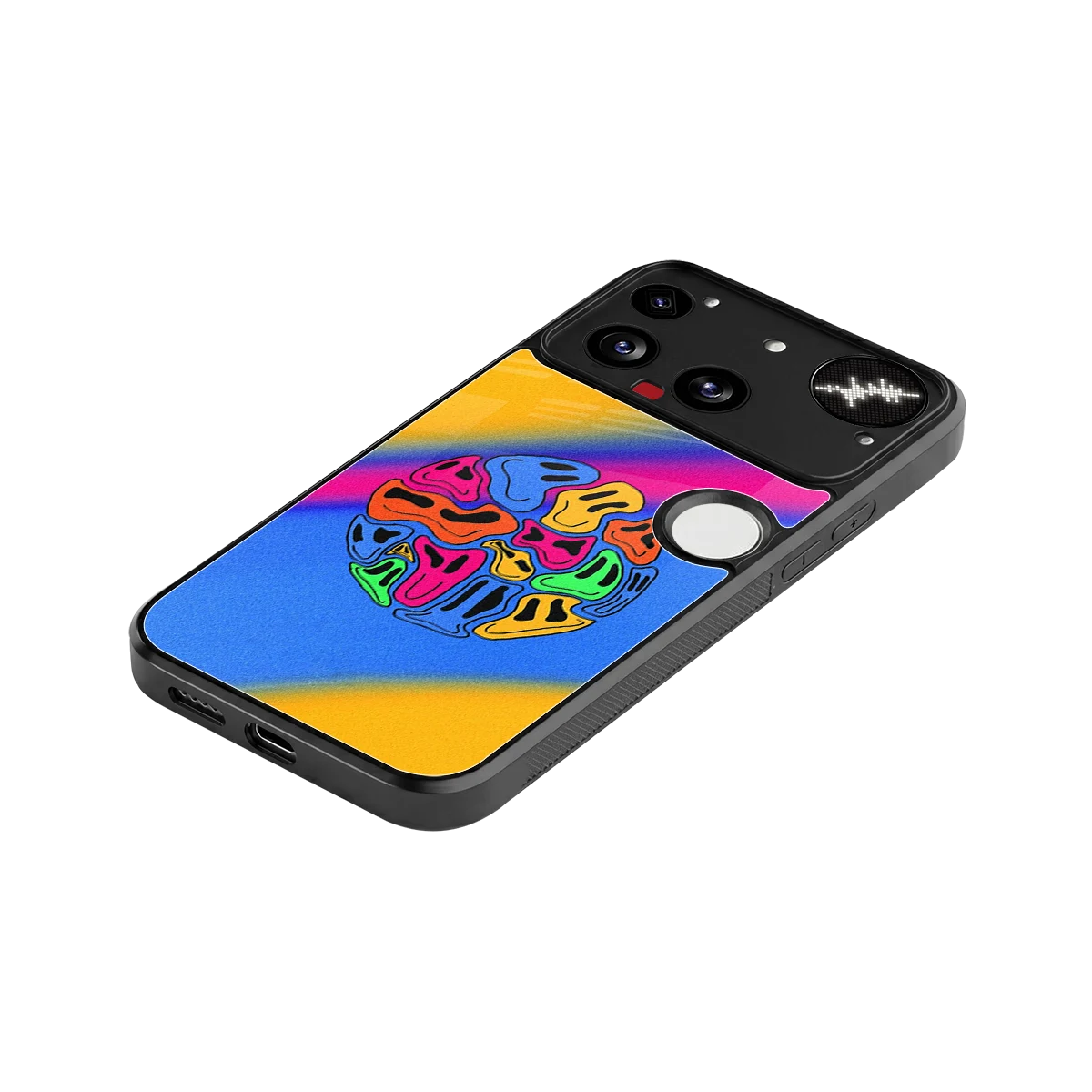 Melted Joy stylish phone case for nothing phone 3 | glossy glass and slim fit