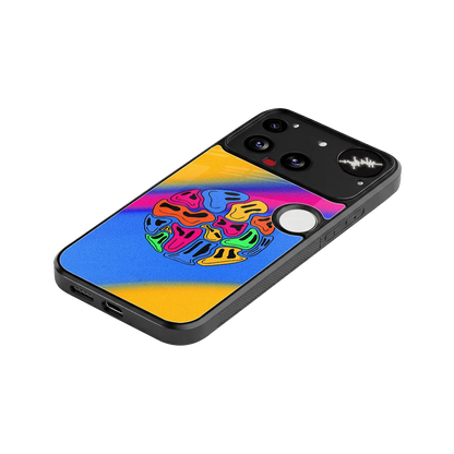 Melted Joy stylish phone case for nothing phone 3 | glossy glass and slim fit