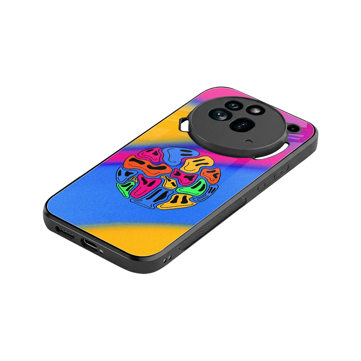 Melted Joy stylish phone case for nothing phone 3a pro | glossy glass and slim fit