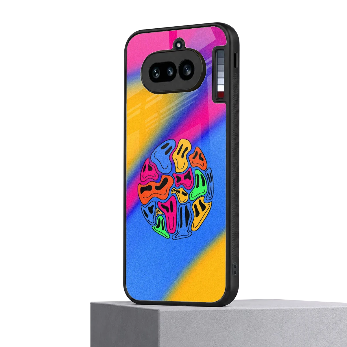 Melted Joy nothing phone 4a mobile cover | shockproof glass phone case