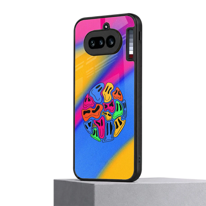 Melted Joy nothing phone 4a mobile cover | shockproof glass phone case