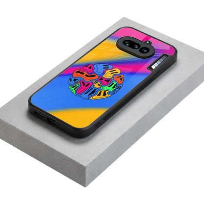 Melted Joy stylish phone case for nothing phone 4a | glossy glass and slim fit