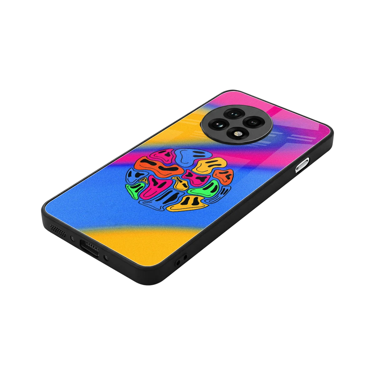 Melted Joy stylish phone case for oneplus 13r | glossy glass and slim fit
