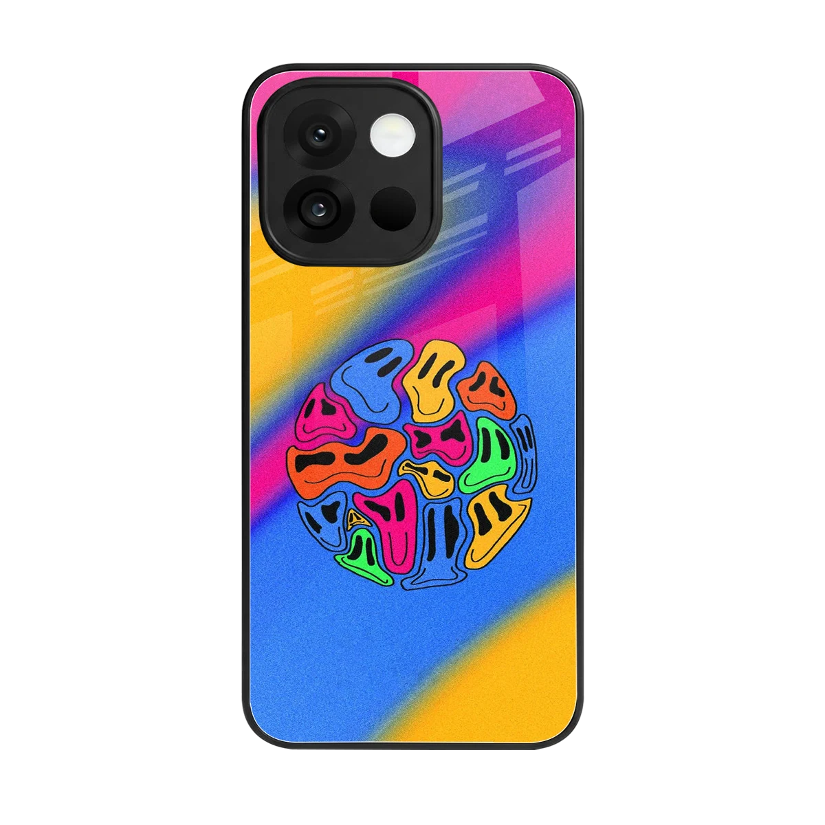 Melted Joy back phone cover | glass case for oneplus 13s