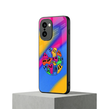 Melted Joy oneplus 15r mobile cover | shockproof glass phone case