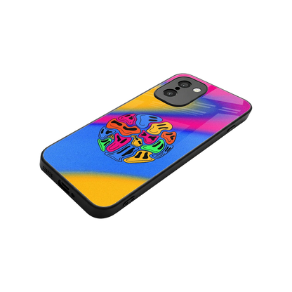 Melted Joy stylish phone case for oneplus 15r | glossy glass and slim fit