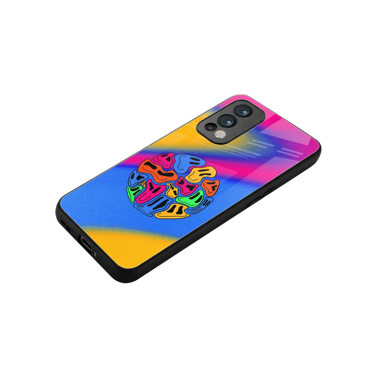 Melted Joy stylish phone case for oneplus nord 2 | glossy glass and slim fit