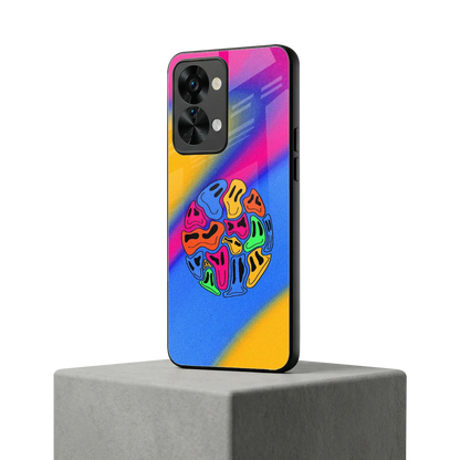 Melted Joy oneplus nord 2t mobile cover | shockproof glass phone case