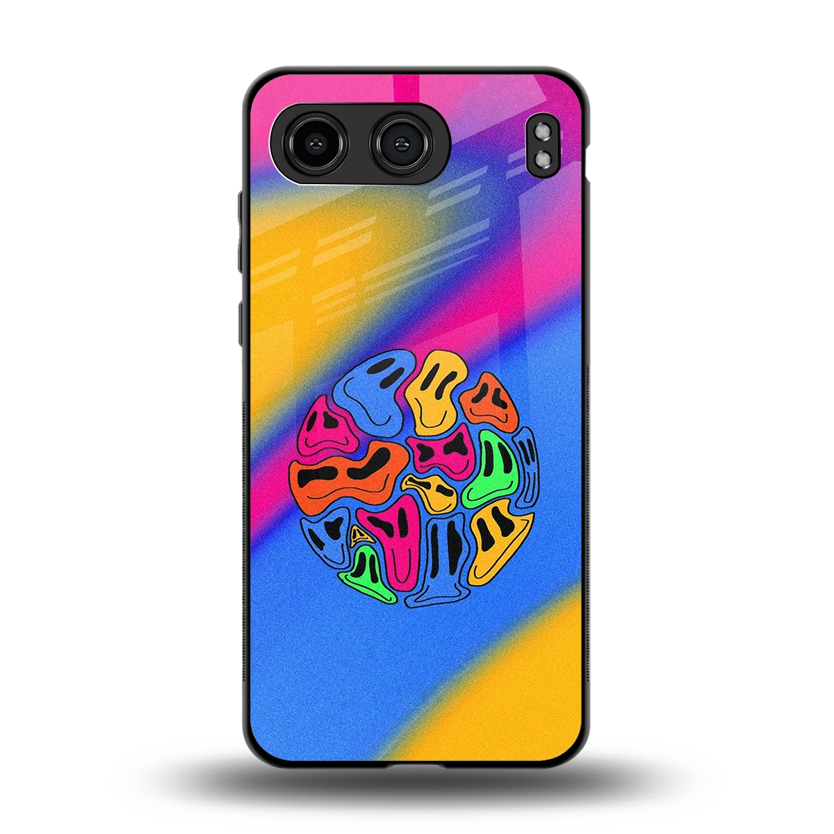 Melted Joy back phone cover | glass case for oneplus nord 4