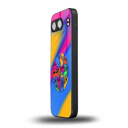 Melted Joy oneplus nord 4 mobile cover | shockproof glass phone case