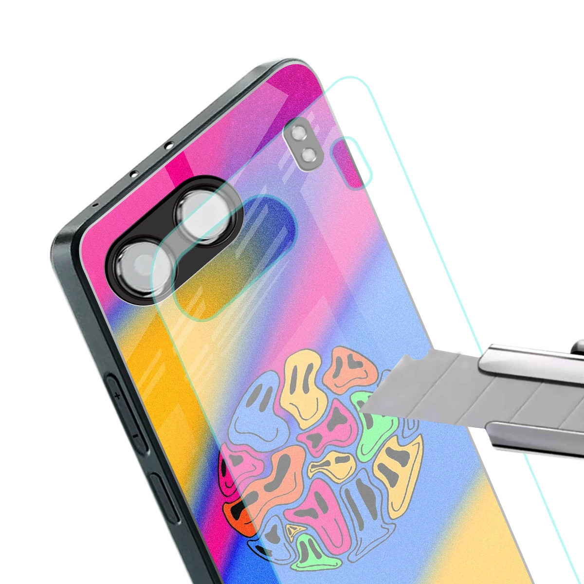 Melted Joy stylish phone case for oneplus nord 4 | glossy glass and slim fit