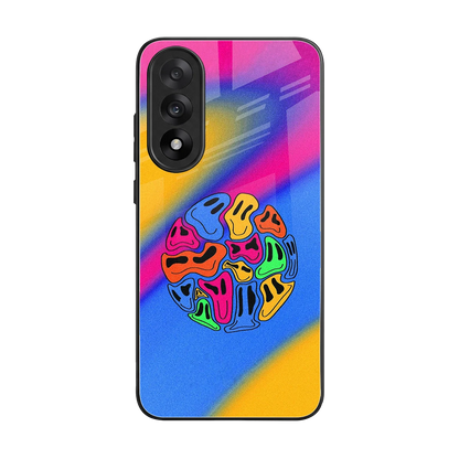 Melted Joy back phone cover | glass case for oneplus nord 5
